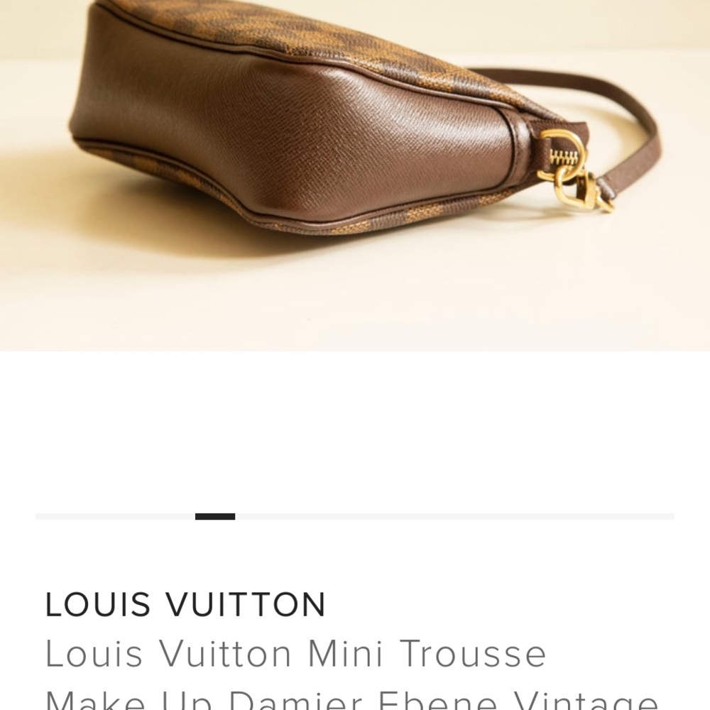 Brown Checkered Shoulder Bag - Picture 3 of 15